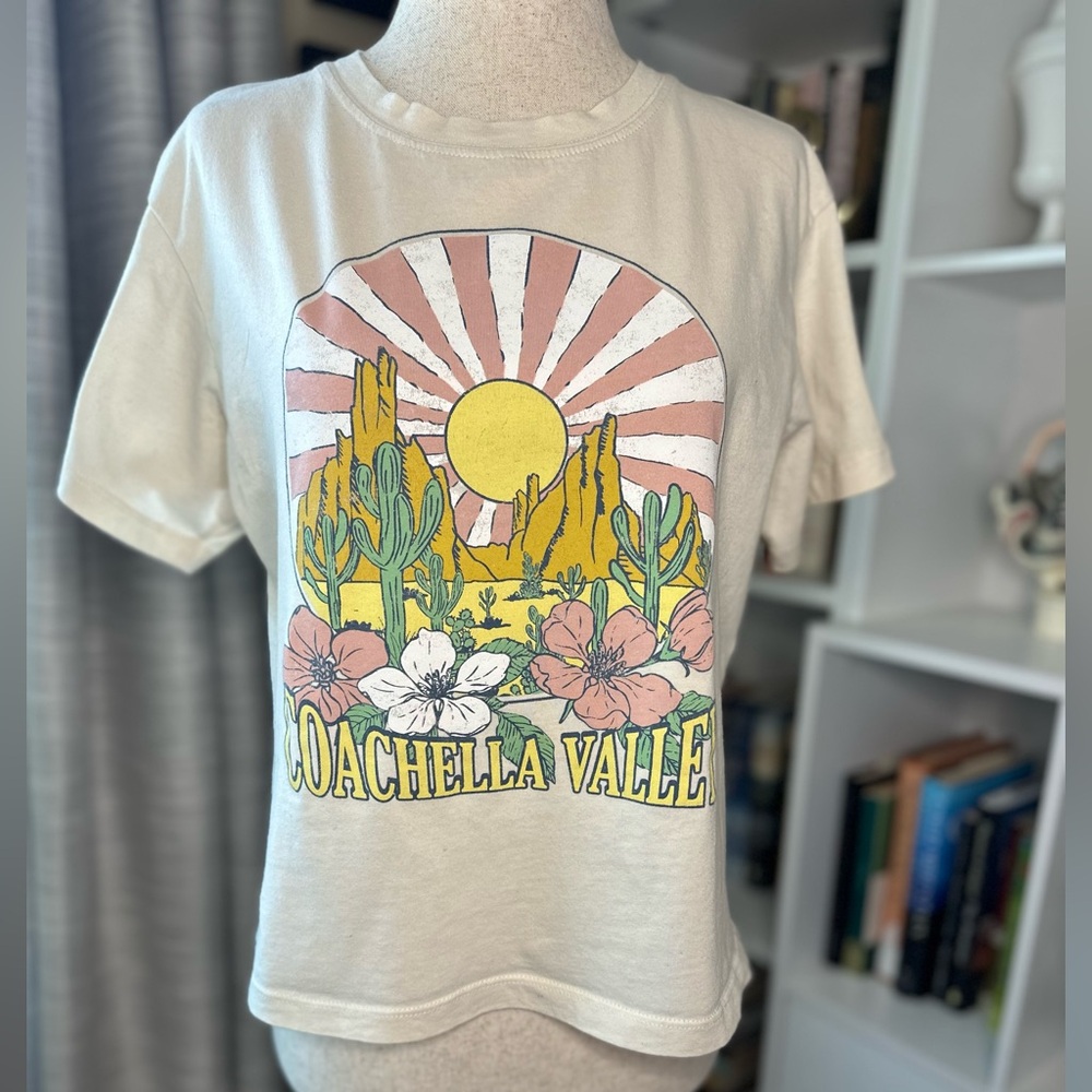 Coachella Valley Graphic Tee - Cream